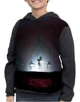 Casaco Moletom Infantil Série Logo Stranger Things Casaco Moletom Infantil Série Logo Stranger Things