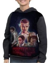 Casaco Moletom Infantil Série Stranger Things Desenho Casaco Moletom Infantil Série Stranger Things Desenho