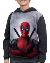 Casaco Moletom Infantil Tagarela Deadpool Mercenário