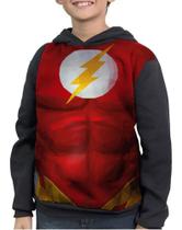 Casaco Moletom Infantil The Flash Peitoral Filme