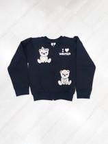 Casaco moletom infantil Ursos RF 4853