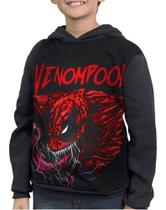 Casaco Moletom Infantil Venompool Deadpool Venom