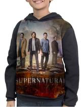 Casaco Moletom Infantil Winchester Castiel Supernatural