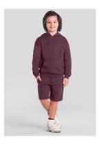 Casaco Moletom Marrom Infantil Menino Brandili