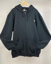 Casaco Moletom Preto com capuz Masculino- Plus Size Mar Manso (REF. JM10326)
