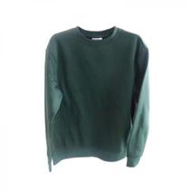 Casaco moletom verde escuro g - basic+