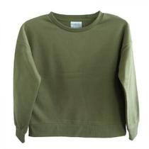 Casaco moletom verde m - basic+