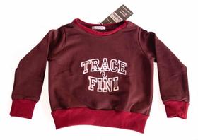 Casaco Moleton infantil 3 anos vinho