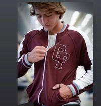 Casaco moleton masculino vinho Casaco moleton masculino vinho