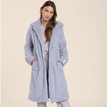 Casaco Overcoat Lulu Lua Lua Premium Blue Azul Casaco Overcoat Lulu Lua Lua Premium Blue Azul