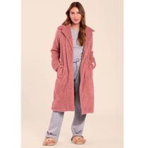 Casaco Overcoat Lulu Lua Lua Premium Rose