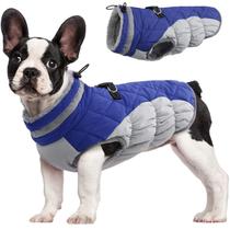 Casaco para cães FUAMEY Winter Jacket impermeável azul X-Small