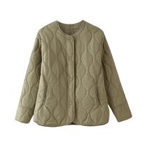 Casaco Parka Feminino Leve e Quente - Acolchoado, Ajuste Solto - Outono/Inverno Casaco Parka Feminino Leve e Quente - Acolchoado, Ajuste Solto - Outono/Inverno