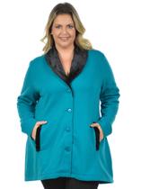 Casaco Pele Plus Size Fenomenal Casaco Pele Plus Size Fenomenal