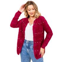 Casaco Pelinho Alongado Premium Tendência