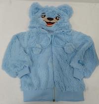 Casaco Pelo C/ Capuz Bebê Menino Inverno Lessa Kids Ref 8339