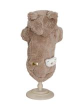 Casaco Pelúcia Urso Fendi para cachorro e gato Tamanho:EG