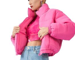 Casaco pink quentinho Casaco pink quentinho