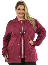 Casaco Plus Size Elegância Fenomenal