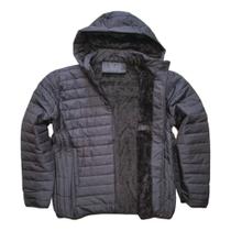 Casaco Plus Size Jaqueta Masculina Forrada Puffer Bobojaco