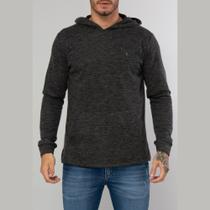 Casaco Red Feather Trico Hood Preto Casaco Red Feather Trico Hood Preto