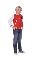 Casaco RG Costume Letterman Jacket Child Medium Red