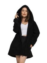 Casaco Sobretudo Blusa Pelinho Feminino Sherpa SBT-002