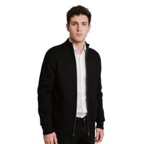 Casaco Suéter Modal Dunialin Preto 1345 - Preto P