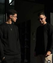 Casaco sueter, preto Casaco sueter, preto