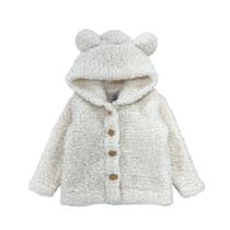 Casaco Teddy Dupla Face Infantil Quentinho Peluciado com Capuz