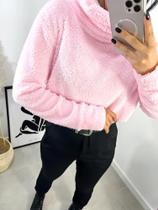 Casaco teddy gola Casaco teddy gola