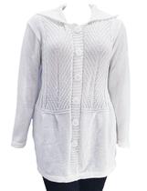 Casaco Tricot Feminino Links Preg - Katlen Tricot