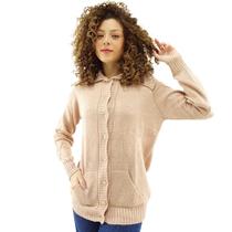 Casaco Tricot Imagivan Com Botoes E Bolsos - 18202