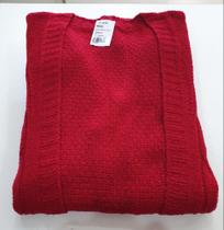 Casaco tricot mousse com fenda ponto arroz, Mimo Malhas 1094