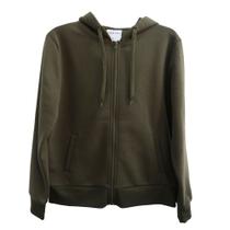 Casaco ziper e cpz fem ash2426 b+ verde m Casaco ziper e cpz fem ash2426 b+ verde m