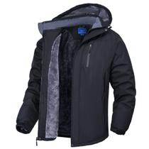 Casacos de inverno Rapoo para homens Jaquetas de inverno para homens impermeáveis à chuva, jaquetas corta-vento, casacos de lã, quente, snowboard, esqui, neve, casacos para homens, pretos, GG Casacos de inverno Rapoo para homens Jaquetas de inverno para homens impermeáveis à chuva, jaquetas corta-vento, casacos de lã, quente, snowboard, esqui, neve, casacos para homens, pretos, GG