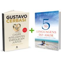 Casais Inteligentes Enriquecem Juntos, Gustavo Cerbasi + As 5 linguagens do amor, 3ª edição,Gary Chapman
