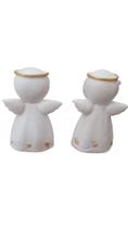 Casal anjo da guarda 8cm de gesso Casal anjo da guarda 8cm de gesso