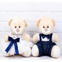 CASAL PAJEM MARINHO DAMINHA BRANCA, DETALHE MARINHO - 26cm PARA DECORAÇAO/CASAMENTO.