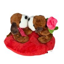 Casal Pelúcia Urso Bichinhos Apaixonado