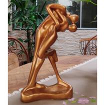 Casal Tango - Decoração Luxo - Artesanal Feito no Brasil - 32 cm - Sua Decor em Casa