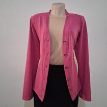 Casaquinho Feminino de Lanzinha Sueter Pink