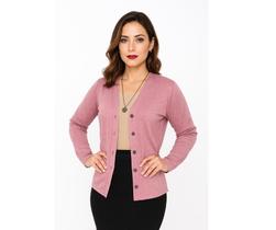 Casaquinho Feminino de Lanzinha Sueter Rosa