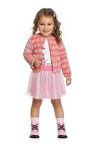 Casaquinho inf fem 4-8 elian coracao