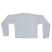 Casaquinho para Ballet em Helanca Infantil Branco