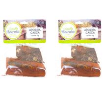 Casca de Aroeira Banho Assento Descarrego Umbanda Candomblé Jurema Kit 2 Und Casca de Aroeira Banho Assento Descarrego Umbanda Candomblé Jurema Kit 2 Und