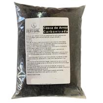 Casca De Arroz Carbonizada 4 litros Ideal Substrato Suculenta Casca De Arroz Carbonizada 4 litros Ideal Substrato Suculenta