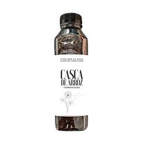 Casca de arroz carbonizada premium para substrato 330 ml