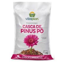 Casca de Pinus Nutriplan 1kg Po