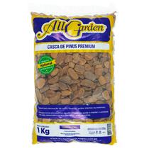 Casca de Pinus Premium P/ Orquídea e Vasos All Garden 1kg